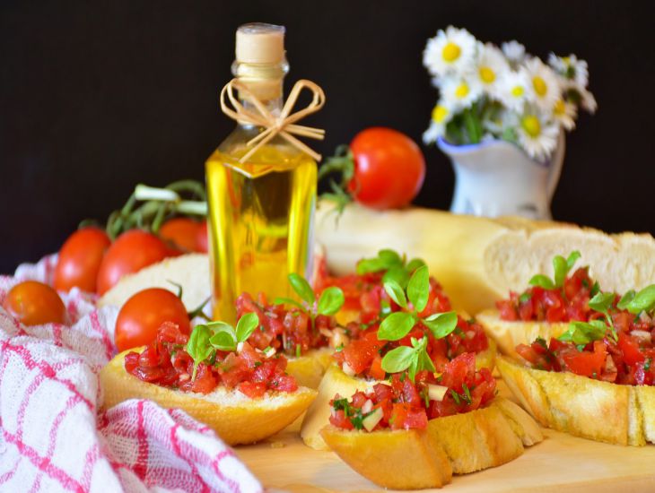 Brot, Tomaten