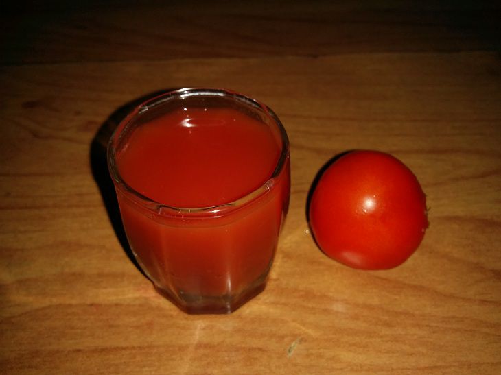 Glas, Tomate