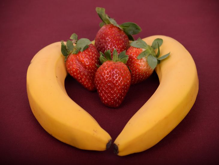 Bananen, Erdbeeren