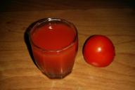 Glas, Tomate